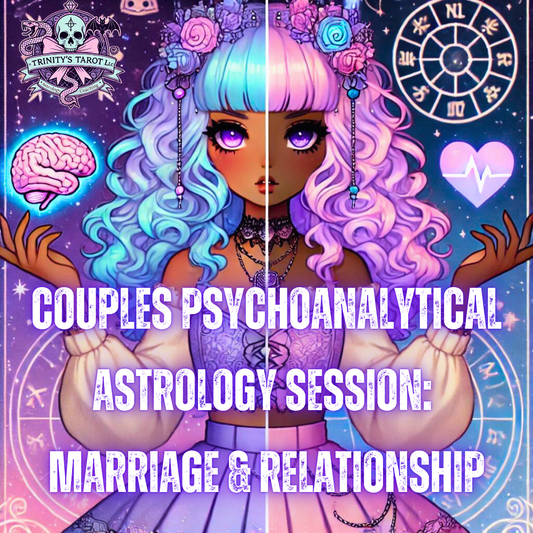 Couples Psychoanalytical Astrology Session: Marriage & Relationship