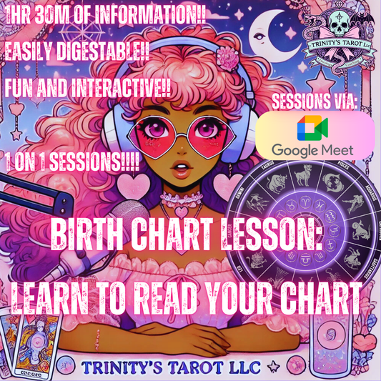 Birth Chart Lesson: How To Read Your Chart!!